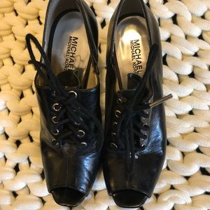 Michael Kors Peep Toe Booties